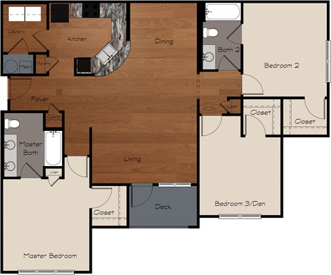 a conceptual drawing of a floor plan of a house